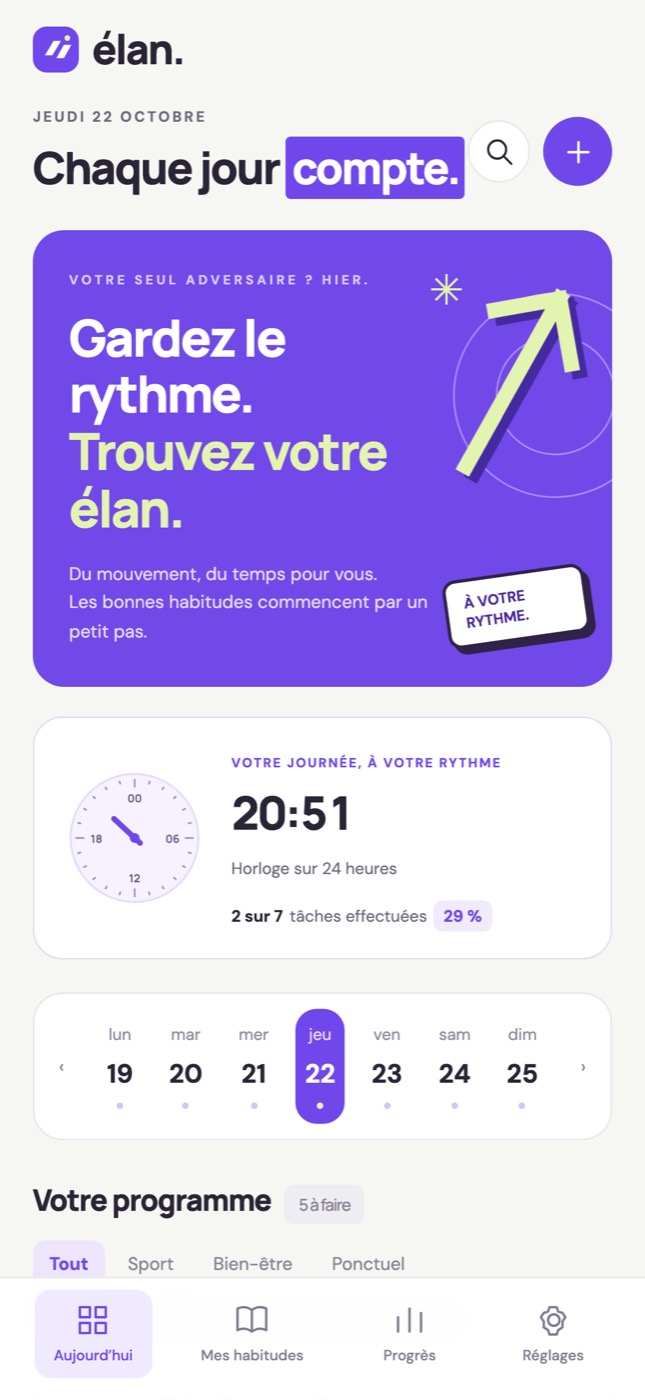 Application Élan