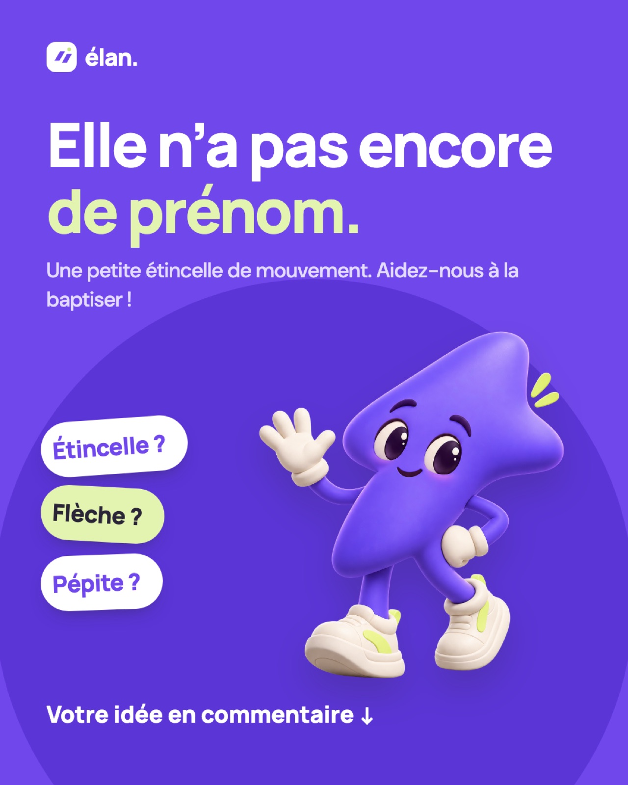Post Instagram de la mascotte
