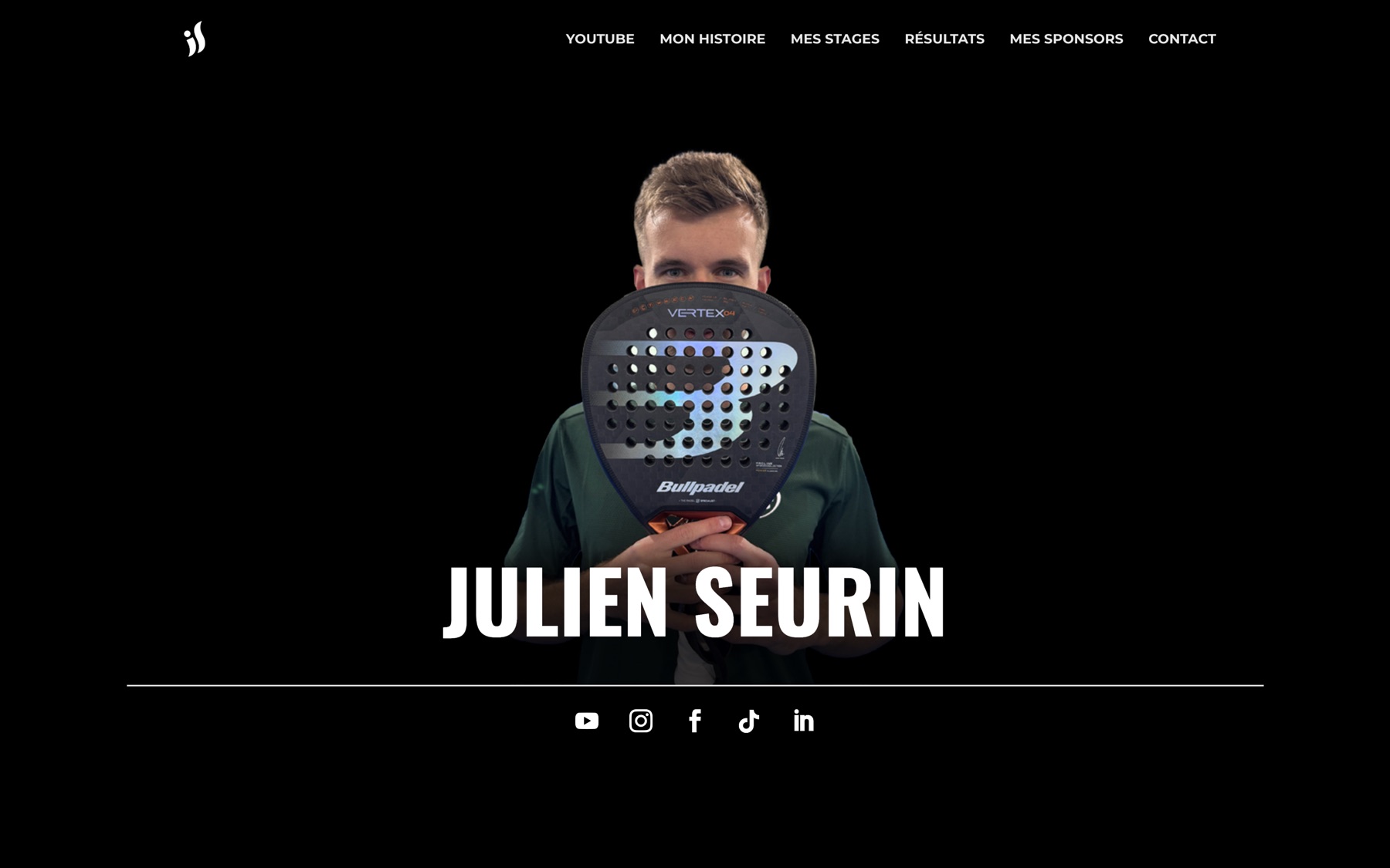 Accueil du site Julien Seurin